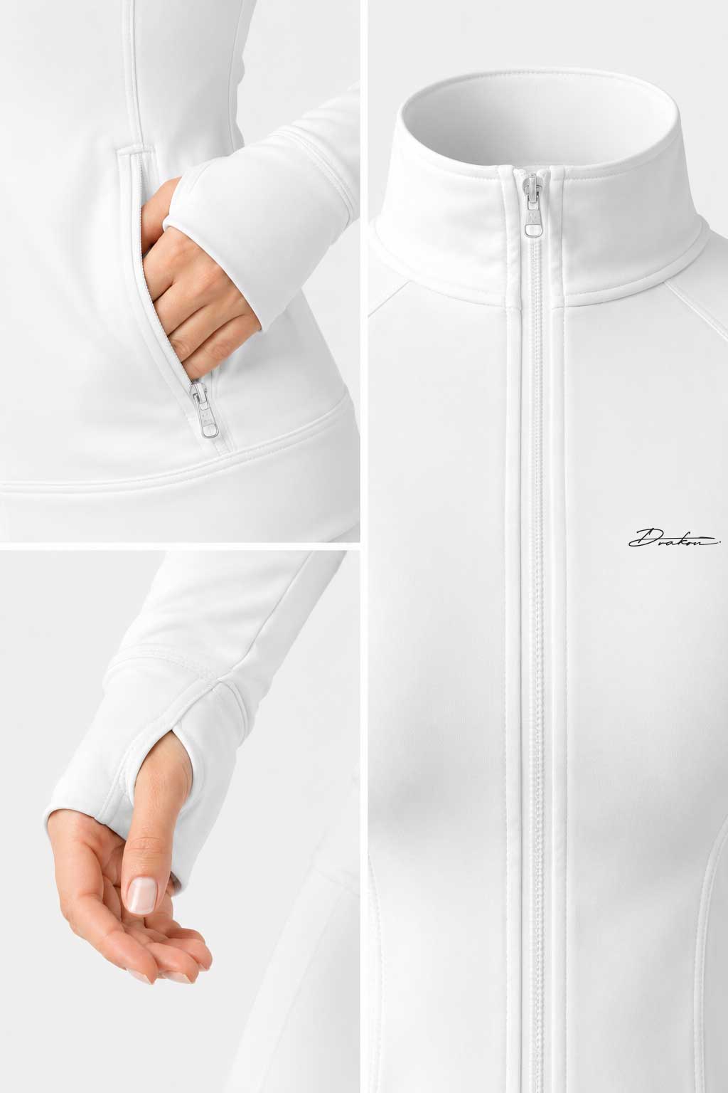 CHAQUETA HOLE BLANCO